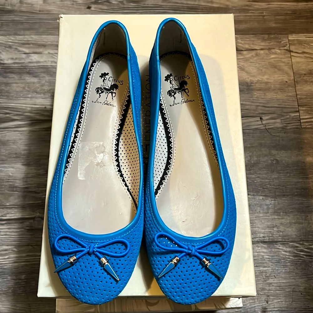 Circus by Sam Elderman size 7 1/2 or 38 new THELMA  Ballerinas
